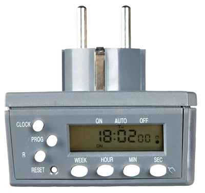 Trixie Reptiland Zeituhr Digital Mit Sekundenfunktion