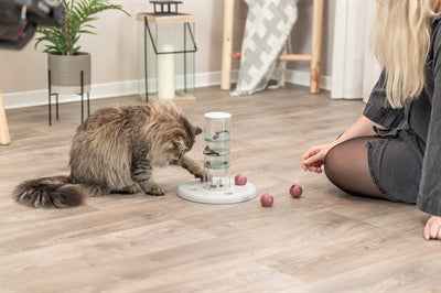Trixie Cat Activity Gambling Tower – Interaktives Katzenspielzeug