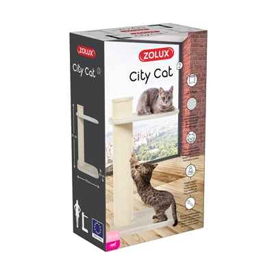 Zolux Kratzbaum Stadt Katze 2 Beige