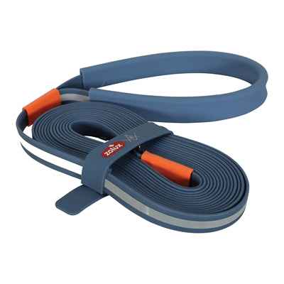Hunde-Schleppleine Bivouak Silikon Blau – 5 m × 1,5 cm