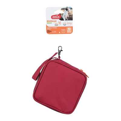 Faltbarer Reise-Napf Bivouak 2in1 Rot