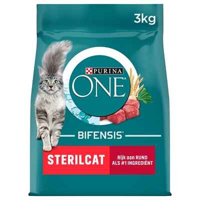 Purina One Sterilcat Rind & Weizen – Trockenfutter für Katzen