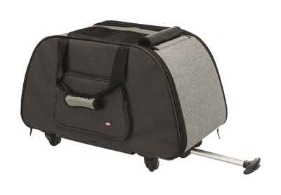 Reisetrolley Travel Basket Schwarz/Hellgrau