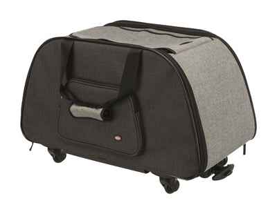 Reisetrolley Travel Basket Schwarz/Hellgrau
