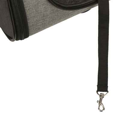 Reisetrolley Travel Basket Schwarz/Hellgrau