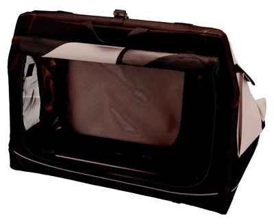 Transportbox Vario für Hunde Schwarz/Grau 61×43×46 cm