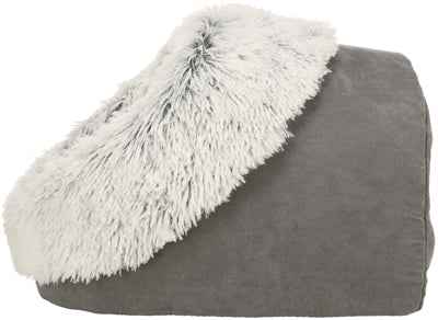 Trixie Katzenkorb Iglu Harvey – Grau/Weiß-Schwarz 41×35×26 cm