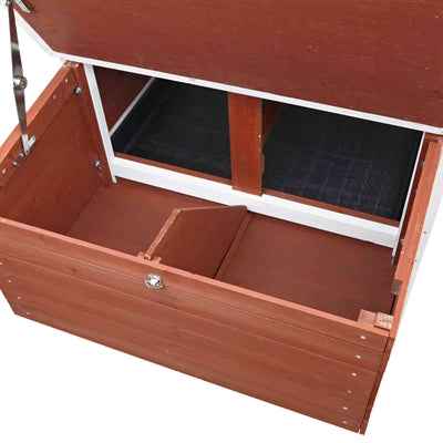 Trixie Natura Hühnerstall Kiefer Braun/Weiss