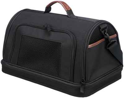 Trixie Airplane Bag Gate Black – Flugzeugtasche für Haustiere 45×28×25 cm