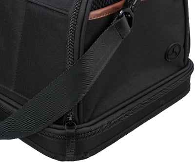 Trixie Airplane Bag Gate Black – Flugzeugtasche für Haustiere 45×28×25 cm