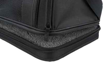 Trixie Airplane Bag Gate Black – Flugzeugtasche für Haustiere 45×28×25 cm