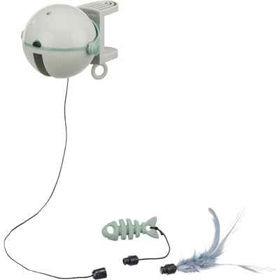 Trixie Catch It – Automatisches Katzenspielzeug mit Fisch & Clip