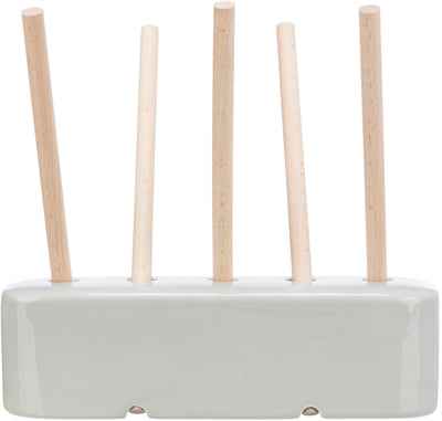 Trixie Keramik/Holz Grau