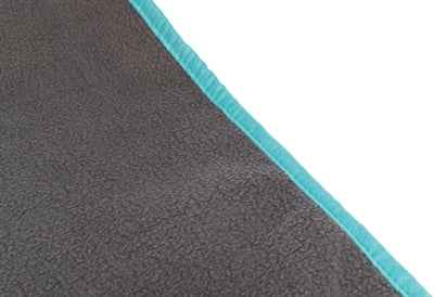 Trixie Fleece Blanket Hutch Und Nagetierkäfig Grau/Türkis