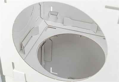 Trixie Katzenmöbel Casa Cara Karton Weiss