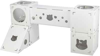 Trixie Katze Möbel Finca Felice Karton Weiss