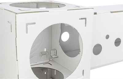 Trixie Katze Möbel Finca Felice Karton Weiss