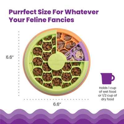 Nina Ottosson Kitty Lickin’Layers – Interaktive Leckmatte Katze