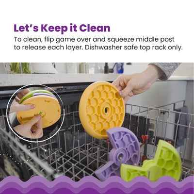 Nina Ottosson Kitty Lickin’Layers – Interaktive Leckmatte Katze