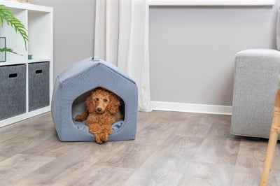 Trixie Katzen-Iglu mit Kissen – Formstabil & weich gepolstert (40×45×40 cm)