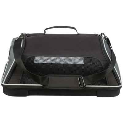 Trixie Hundetasche Boarding – Flugzeugtasche Schwarz/Grau