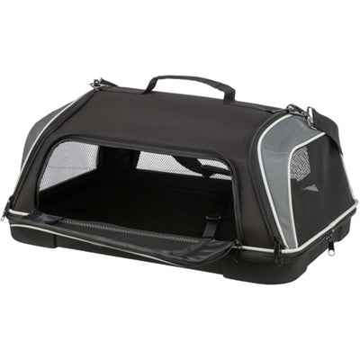 Trixie Hundetasche Boarding – Flugzeugtasche Schwarz/Grau