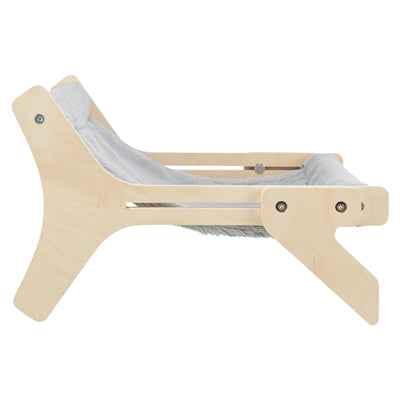 Trixie Hängematte Wood Grey – Katzenhängematte flexibel 47×24×38 cm