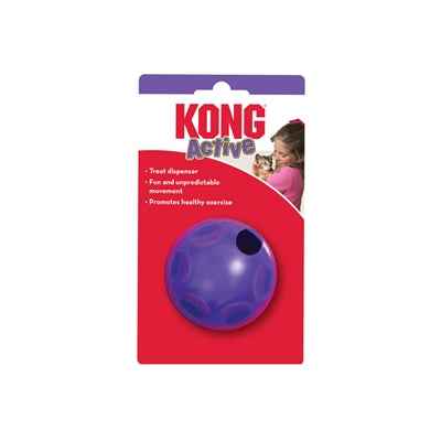 KONG Katzen-Leckerli-Spender-Ball – Interaktives Spielzeug 6,5 cm