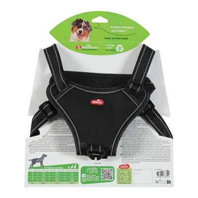 Zolux Easyride Hundegeschirr Schwarz