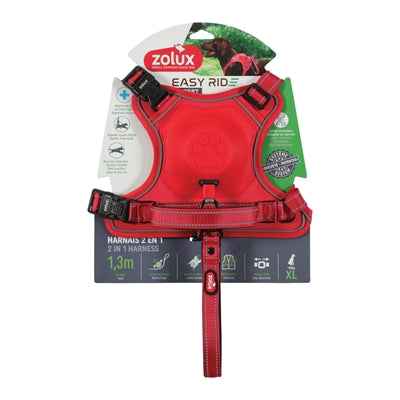 Zolux Easyride Hundegeschirr Rot