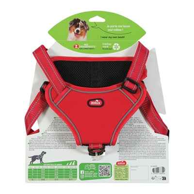 Zolux Easyride Hundegeschirr Rot
