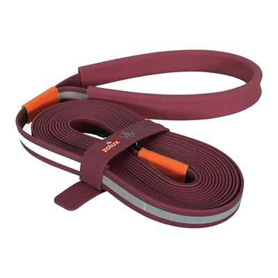 Hunde-Schleppleine Bivouak Silikon Rot – 5 m × 1,5 cm