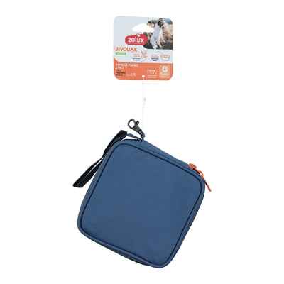 Faltbarer Reise-Napf Bivouak 2in1 Blau