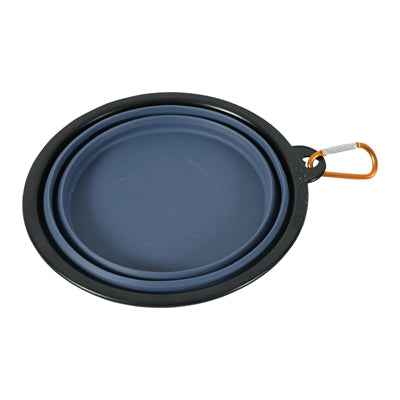 Faltbarer Futternapf Bivouak Silikon Blau – 1 l