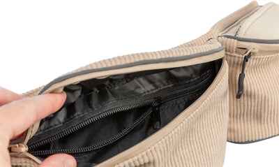 Hüfttasche Baggy Belt Beige