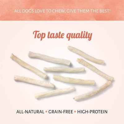 Kausnack Rawhide White Roll – 15 Stück (215 g)