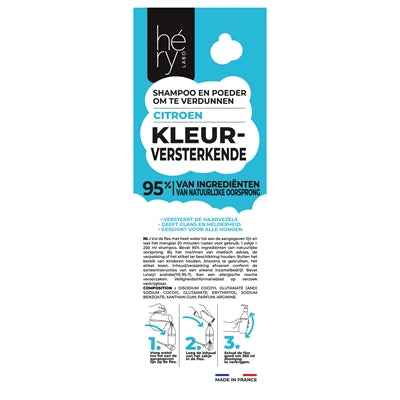 Hundeshampoo Pulver Colour Strength Lemon – 25 g (ergibt 250 ml)