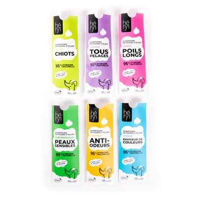 Hundeshampoo Pulver Anti-Duft Lavendel – 25 g (ergibt 250 ml)