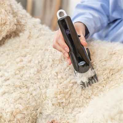 Haustier-Trimmer Set TR1200 kabellos Weiß/Schwarz – 10 W