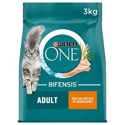 Purina One Adult Huhn & Vollkorn – Trockenfutter für Katzen 3 kg