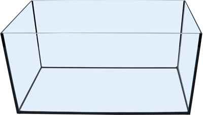 Markenlos Aquarium Mit Schwarzem Bausatz